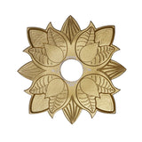 Prato Flush Mini Draw Dourado