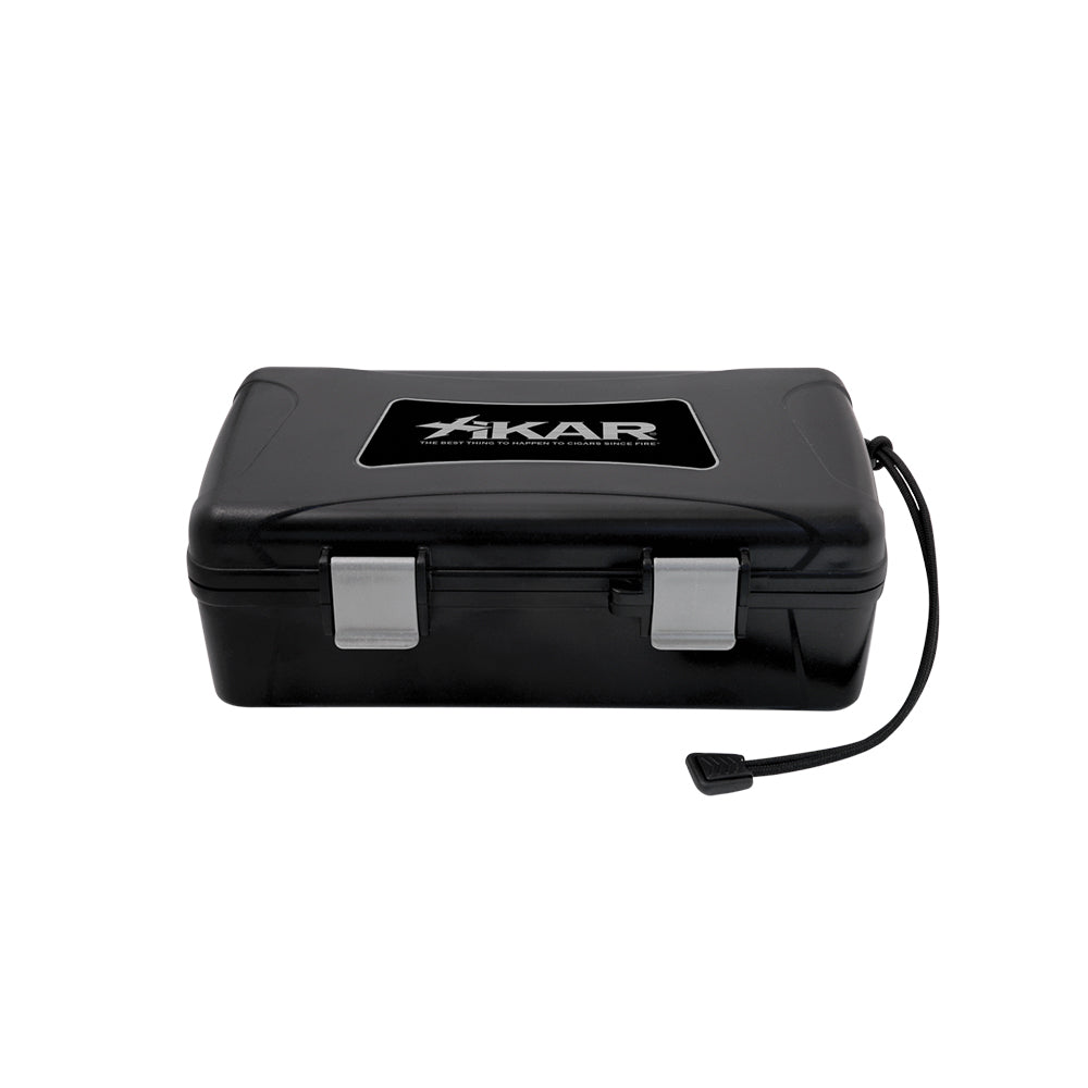 Umidor de Viagem Xikar p/10 Charutos (Preto)