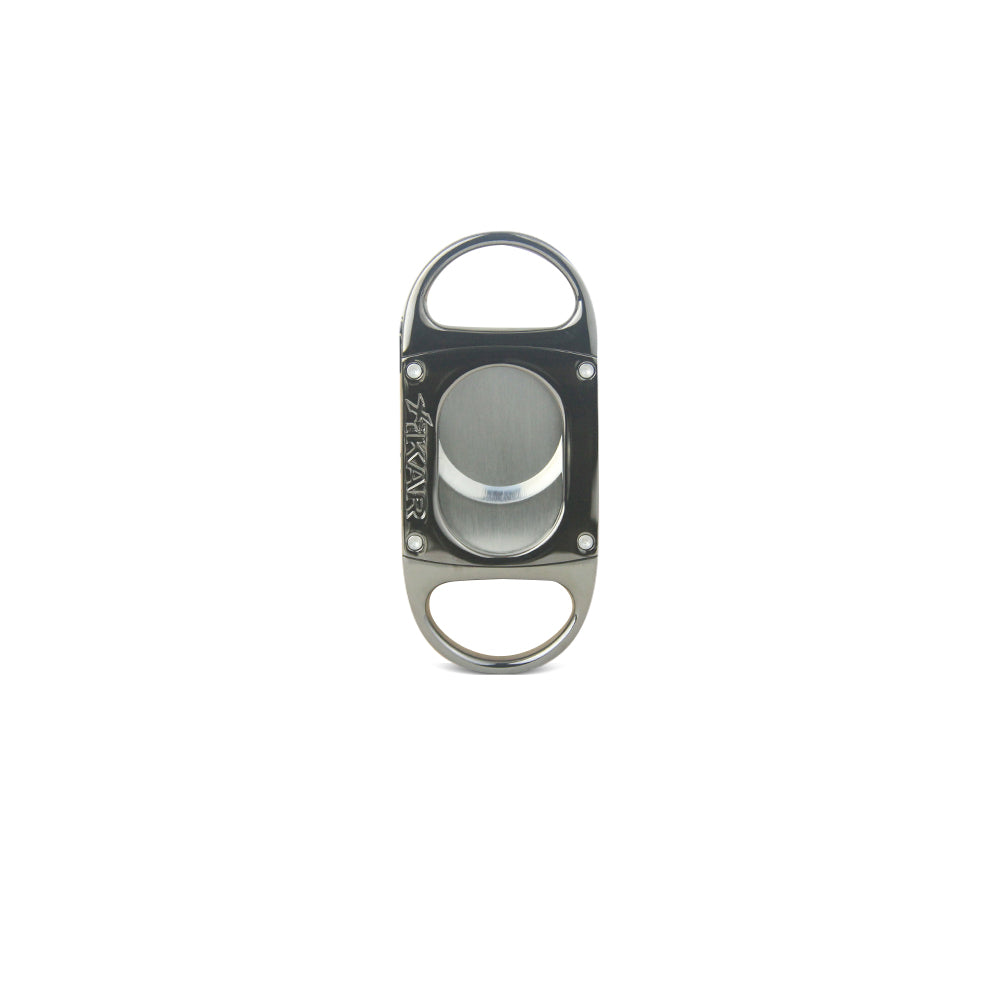 Cortador De Charuto Xikar M8 Lâmina Dupla Metal Gunmetal