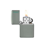 Isqueiro Zippo Classic Sage Zippo Logo (49843ZL)
