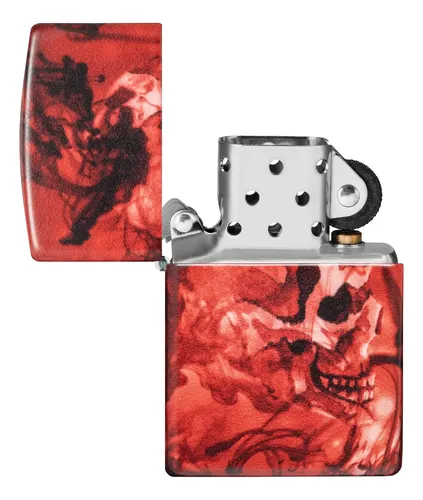 Isqueiro Zippo Spooky Skulls Design (48772)