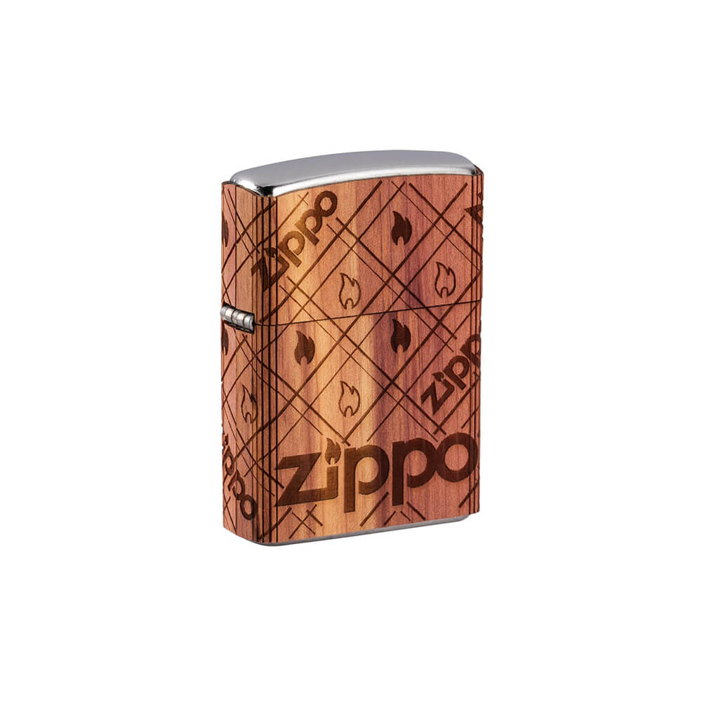 Isqueiro Zippo Woodchuck Wrap Cedar (49331)