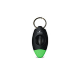 Cortador de Charutos Colibri Firebird Viper (V-Cut) Preto + Verde