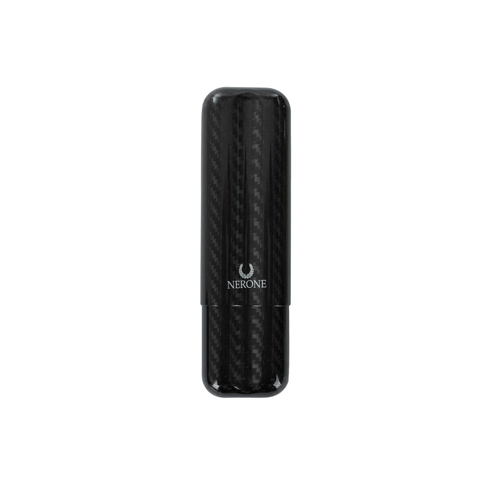 Charuteira Nerone Fibra de Carbono p/ 2 Charutos