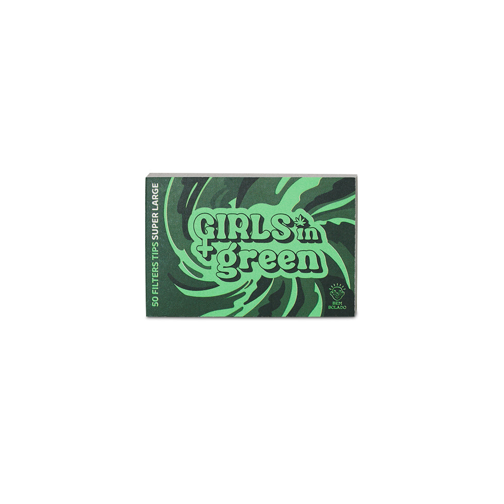 Piteira Papel Bem Bolado Girls in Green Super Large (Verde)