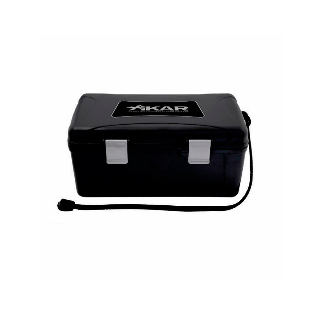 Umidor de Viagem Xikar p/15 Charutos (Preto)