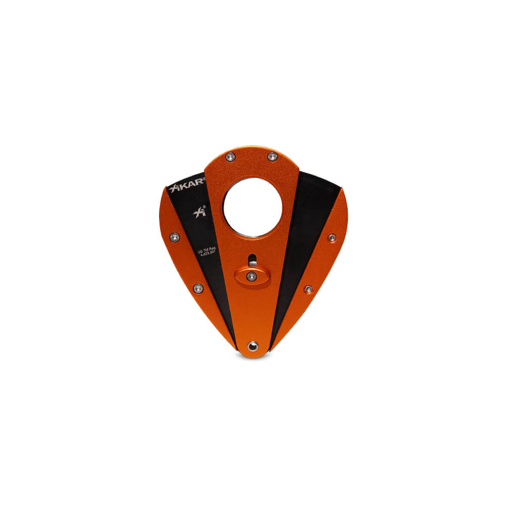 Cortador De Charuto Xikar Xi1 Lâmina Dupla Phantom Orange