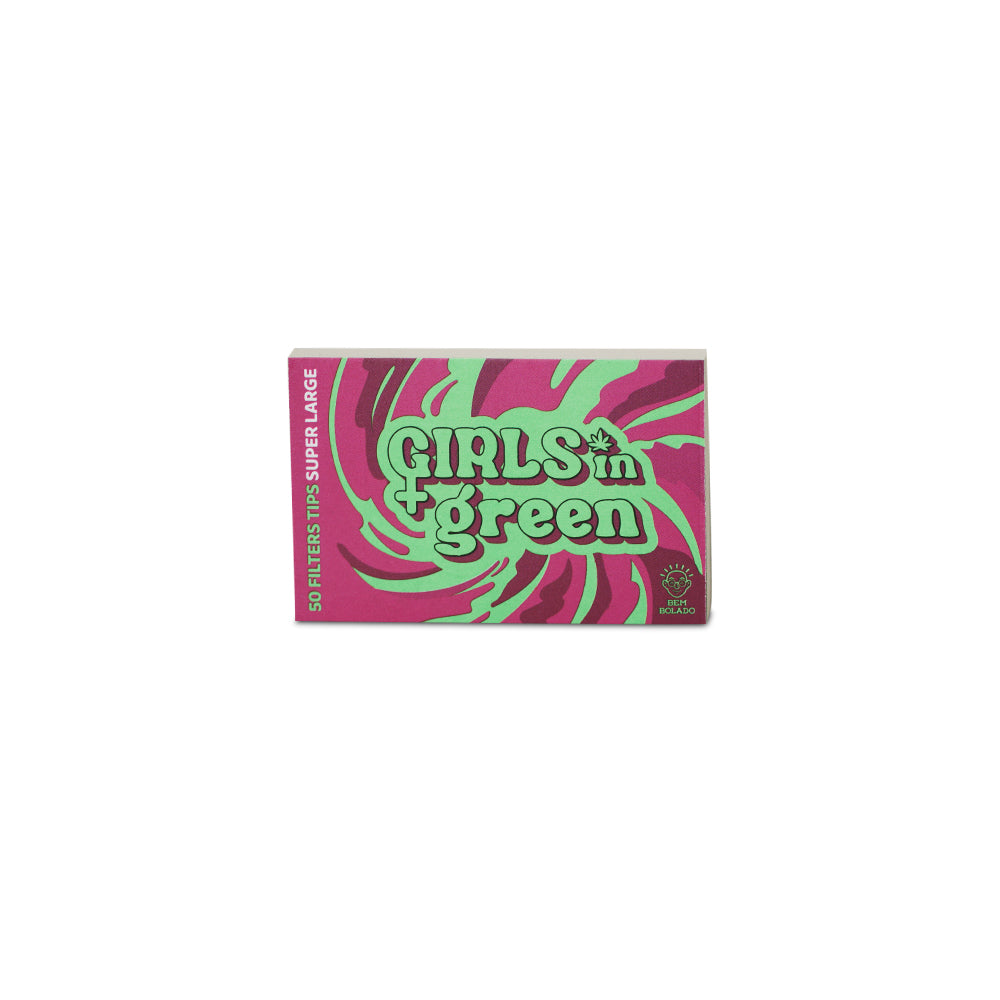 Piteira Papel Bem Bolado Girls in Green Super Large (Vermelha)