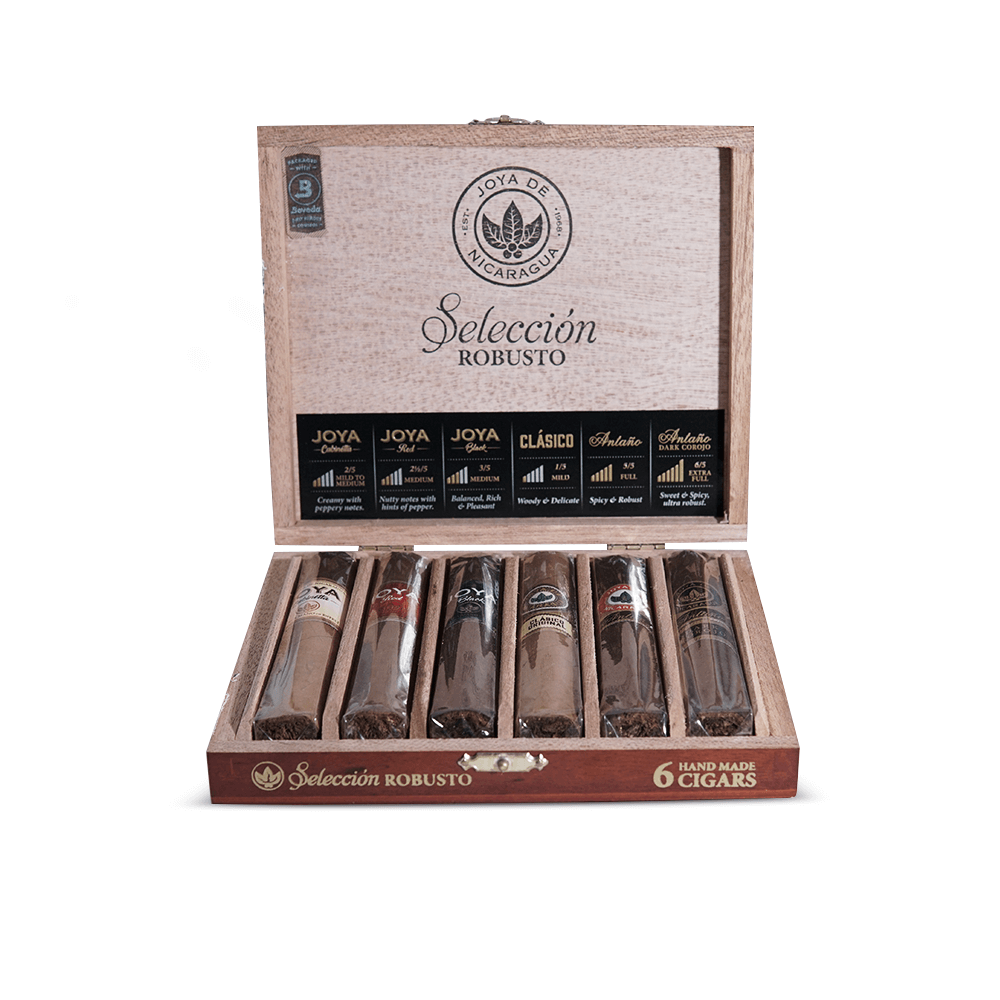 Kit Sampler Joya de Nicaragua Selección Robusto (6 Charutos)