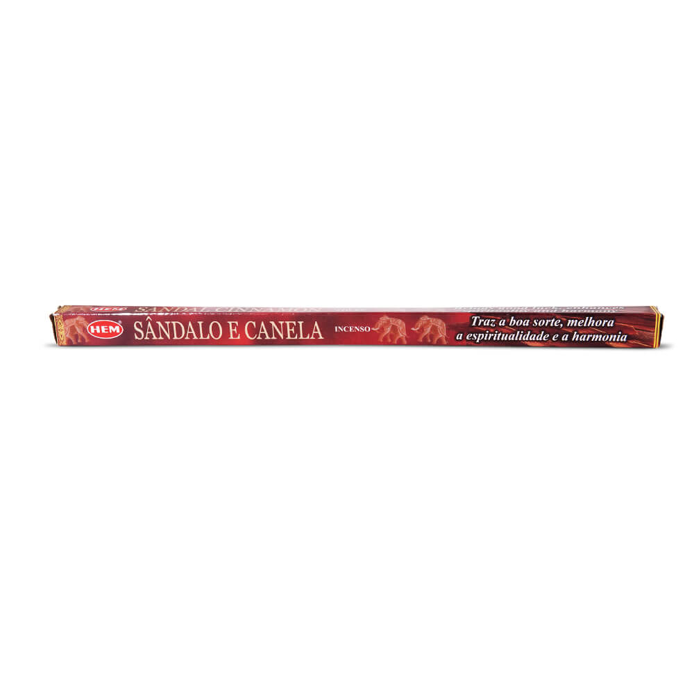 Incenso Hem Sandalo e Canela