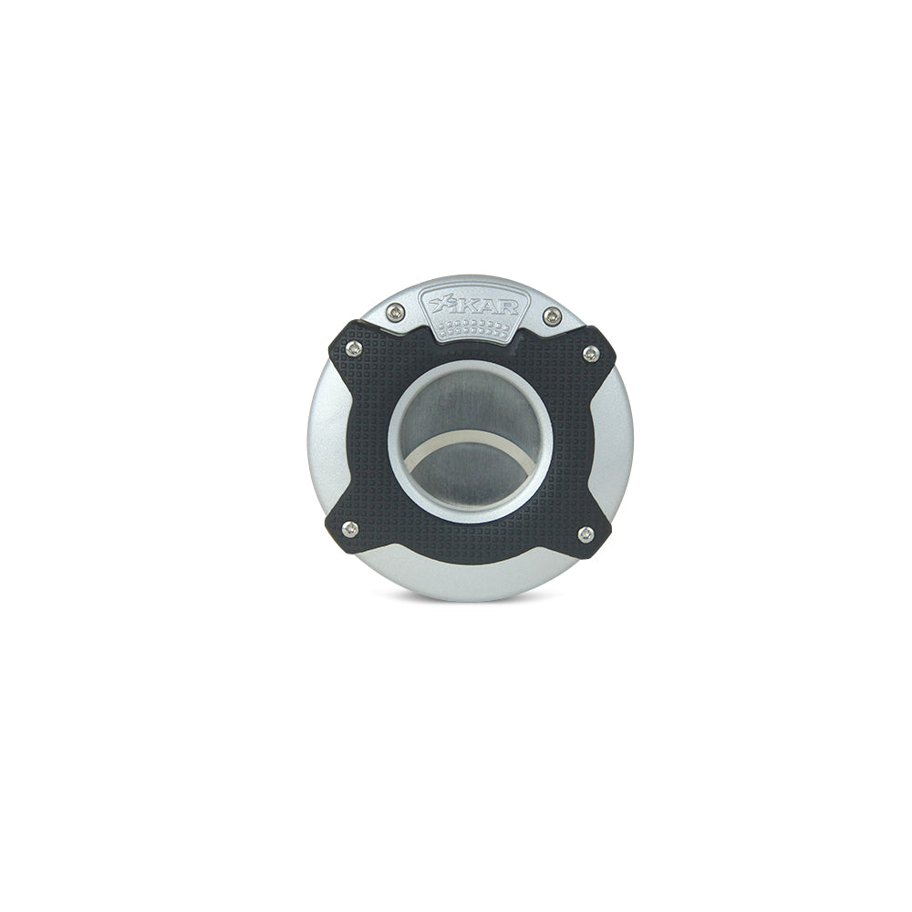 Cortador De Charuto Xikar Enso Lâmina Dupla Silver