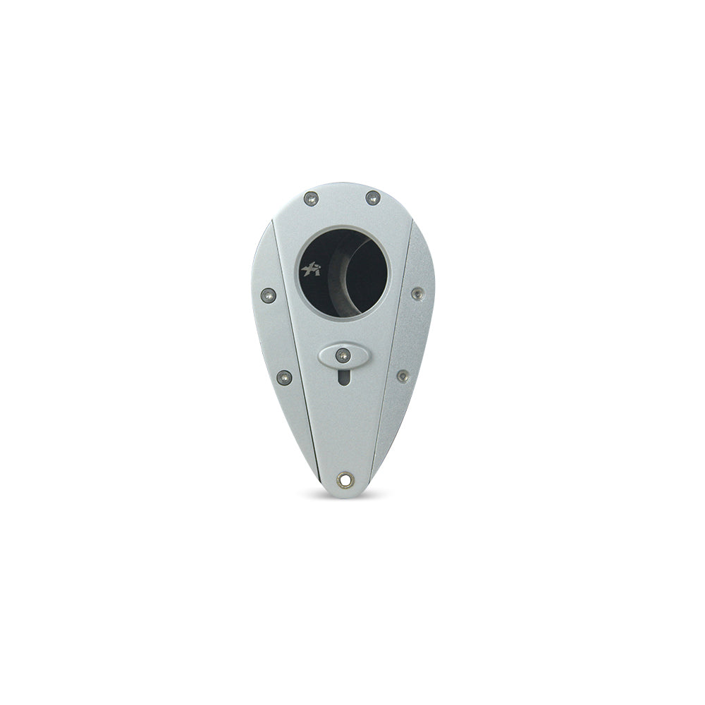 Cortador De Charuto Xikar Xi1 Lâmina Dupla Silver