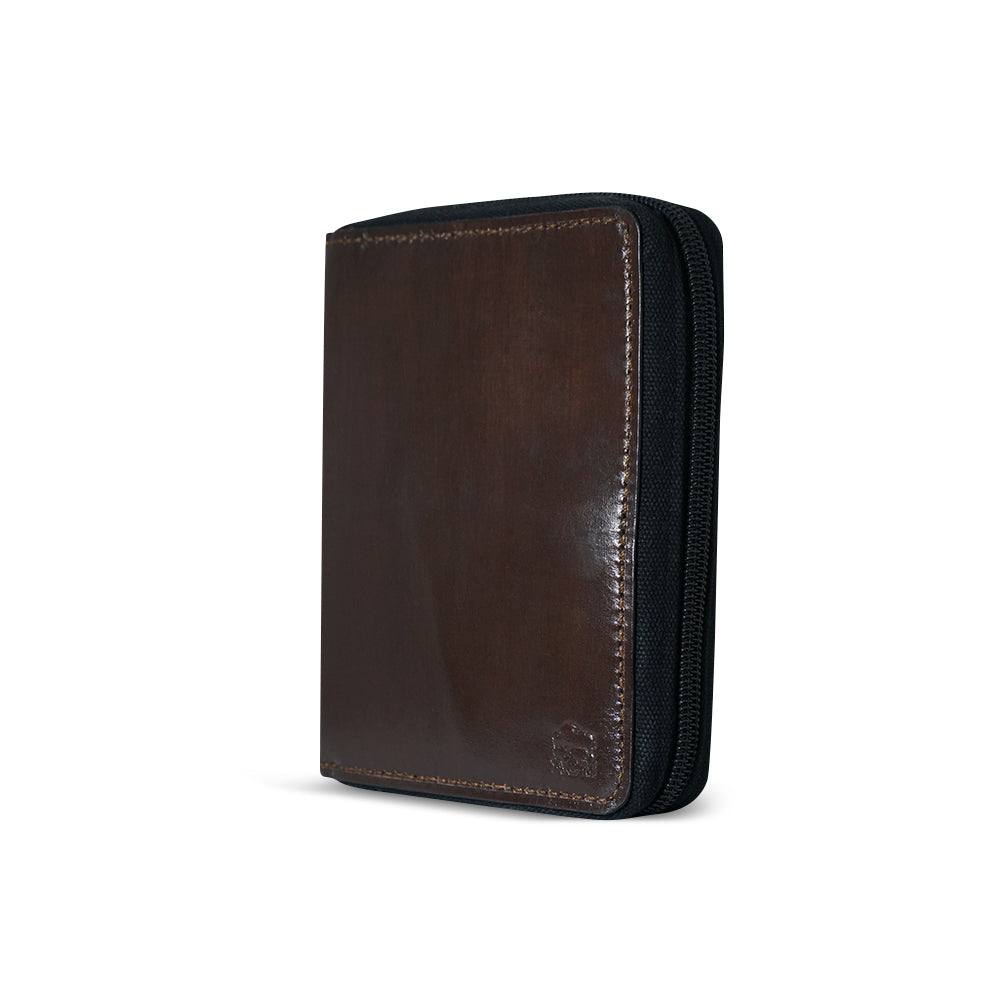 Charuteira De Couro Marrom ACM