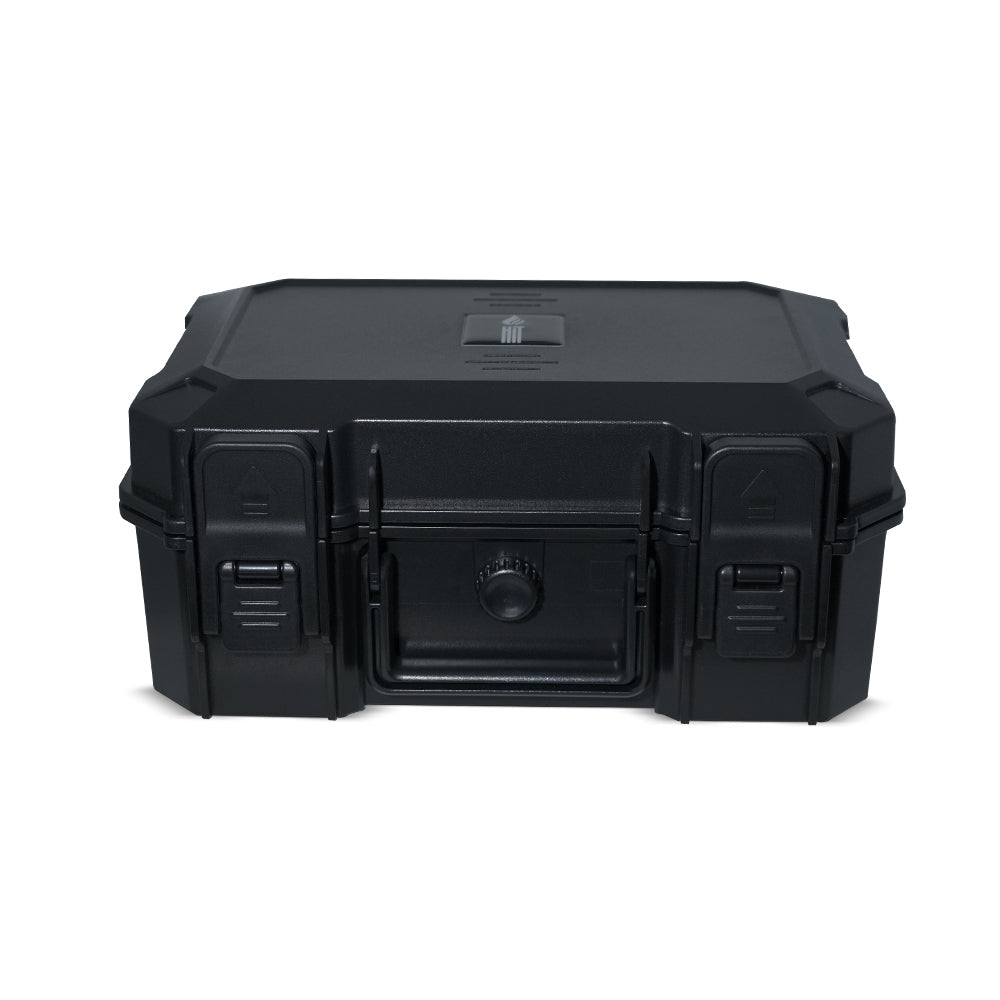 Umidor de Viagem Hit p/ 50 Charutos (Preto)