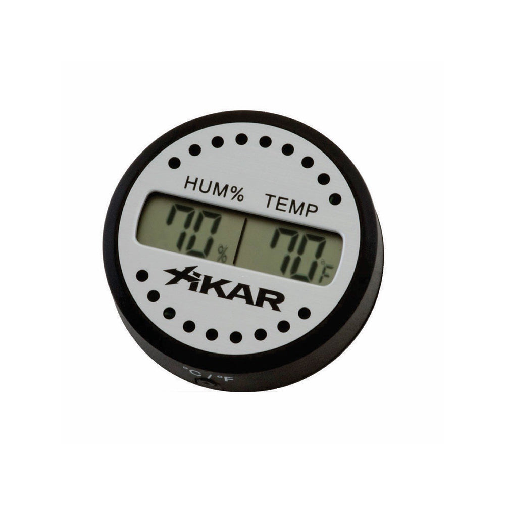 Higrômetro Digital Xikar Puro Temp Round