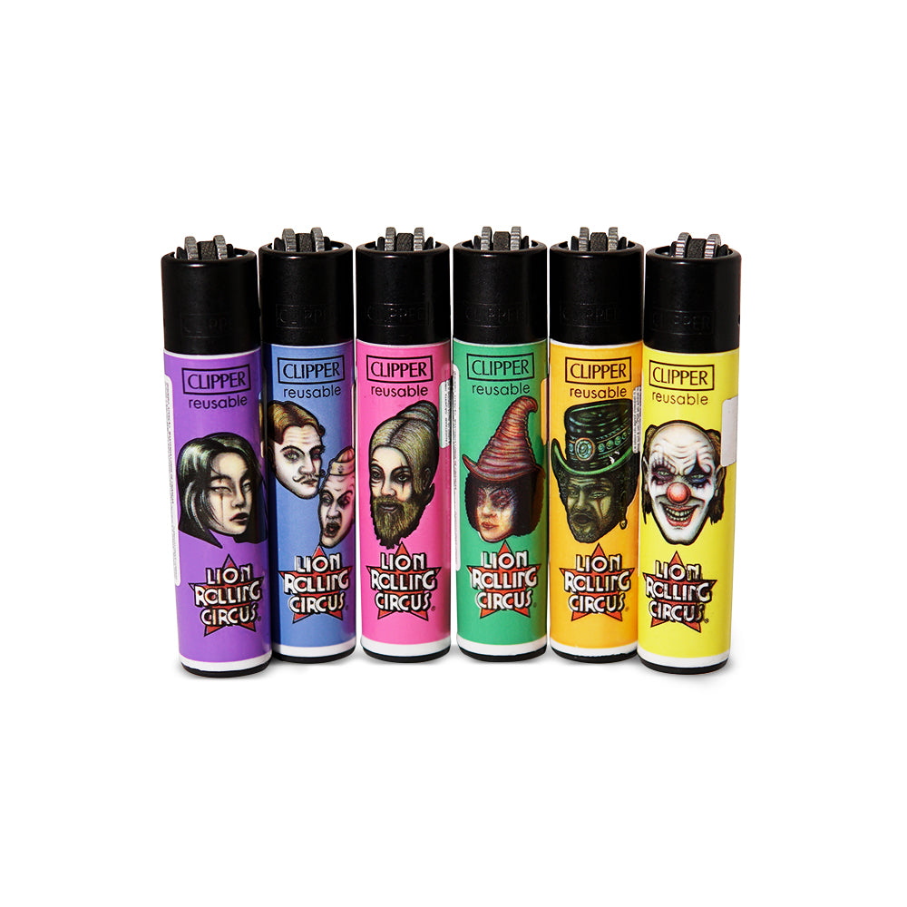 Isqueiro Clipper Lion Rolling Circus