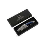 Abridor Saca-Rolhas Nerone Sommelier Pro Inox/Azul