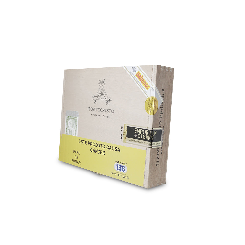 Charuto Montecristo Especiales nº2 (Caixa c/ 25)