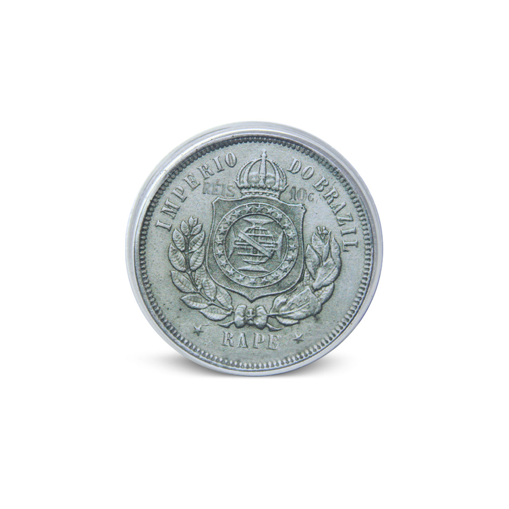 Rapé Império do Brasil 10g Réis - Moeda Império do Brasil