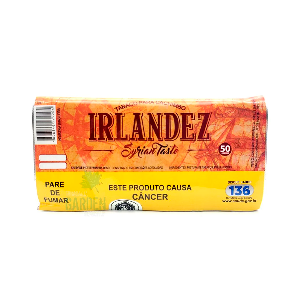Tabaco para Cachimbo Irlandez Syrian Taste