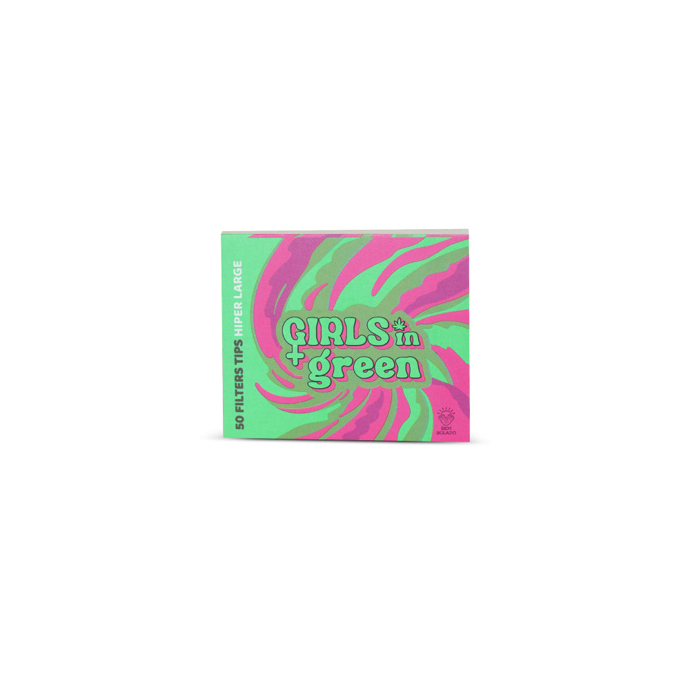 Piteira Papel Bem Bolado Girls in Green Hiper Large