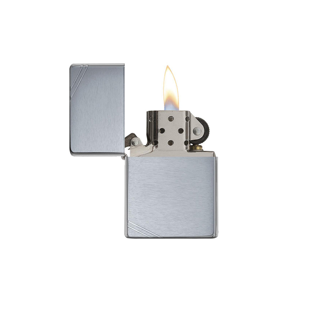 Isqueiro Zippo Brushed Chrome Vintage (230)