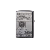 Isqueiro Zippo Black Ice Currency Design (49025)