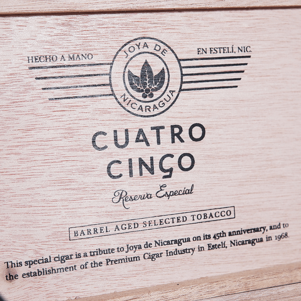 Kit Sampler Joya de Nicaragua Cuatro Cinco Reserva Especial (5 Charutos)
