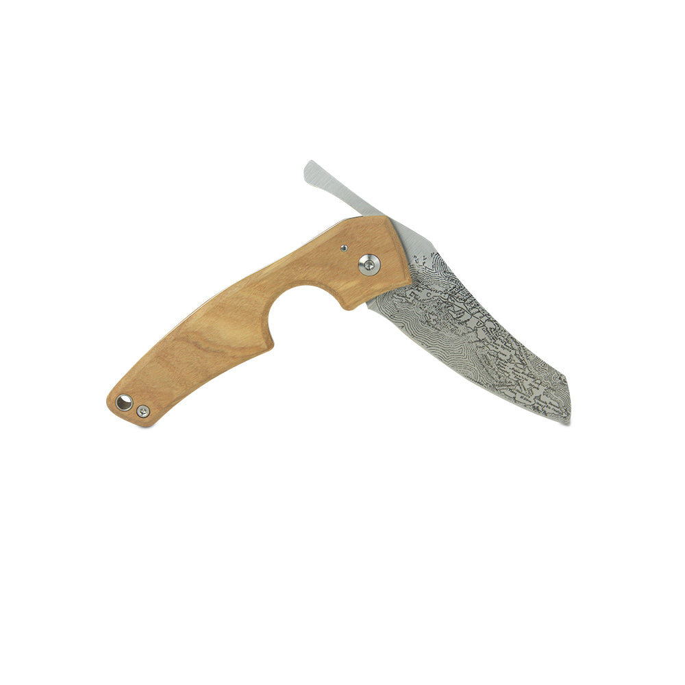 Cortador De Charuto Les Fines Lames Le Petit Cuba Olive Wood